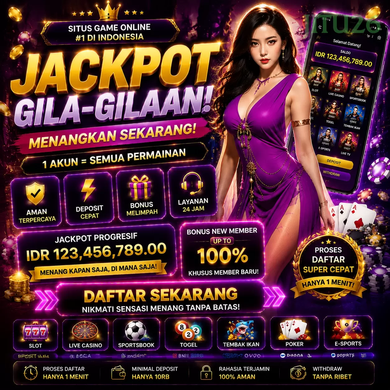 Menelusuri Fitur Menarik dari Situs Game jitu26