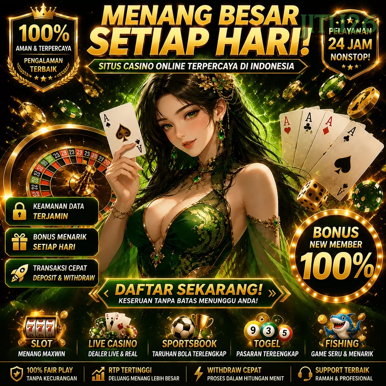 jitu26 sebagai Platform Permainan Online Terpercaya